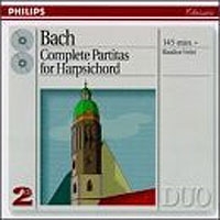 Bach Complete Partitas For Harpsichord Blandine Verlet (2 CD) артикул 10419b.