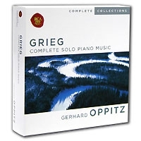 Grieg Complete Solo Piano Music Gerhard Oppitz (7 CD) артикул 10538b.