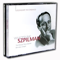 Wladyslaw Szpilman The Warsaw Piano Quintet Bronislaw Gimpel (3 CD) артикул 10555b.